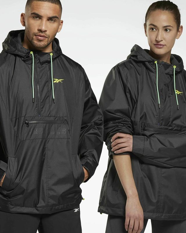 man and Woman in black Anorak